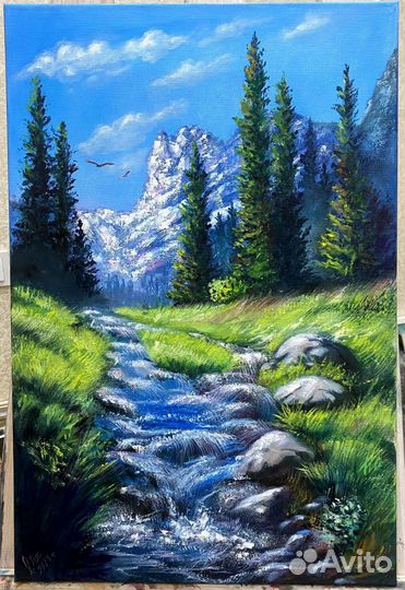 Картина маслом на холсте