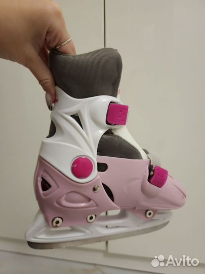 Коньки фигурные детские раздвижные