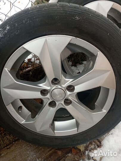 Диски литые с резиной