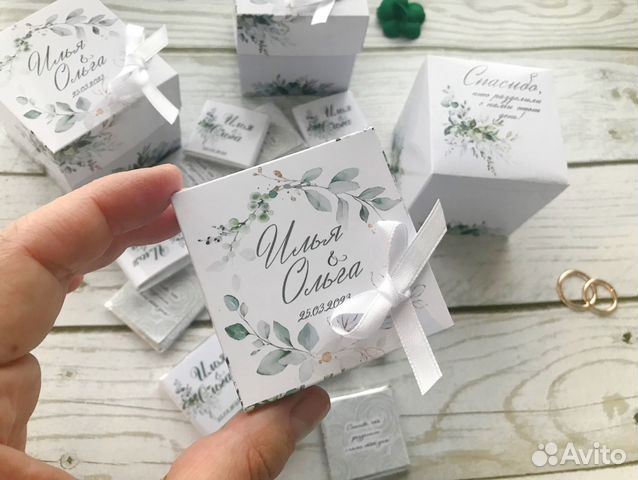 Бонбоньерки на свадьбу
