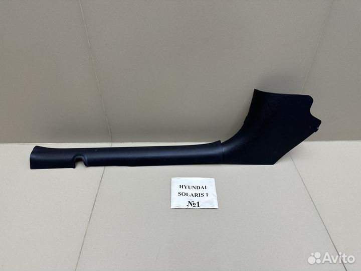 Накладки порога внутренние Hyundai Solaris 1