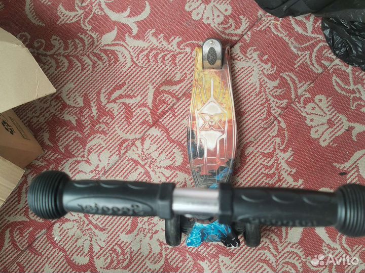 Самокат детский трехколесный бу