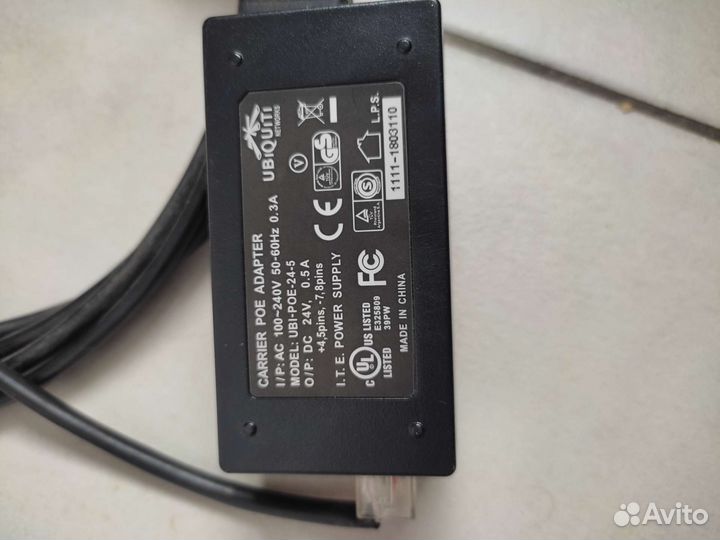 Блок питания UBI- POE-24-5