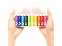 Набор батареек Xiaomi ZMI Rainbow 5 AA (10 шт)