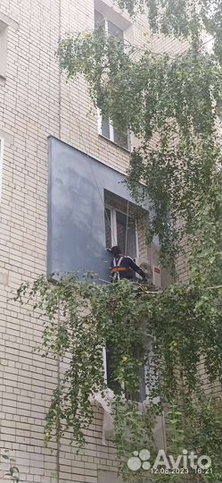 Промышленный альпинист высотные работы