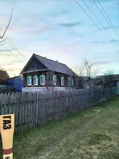 Дом 40,1 м² на участке 6,34 га