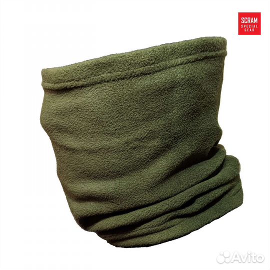 Шарф труба флис (270г./м2) хаки