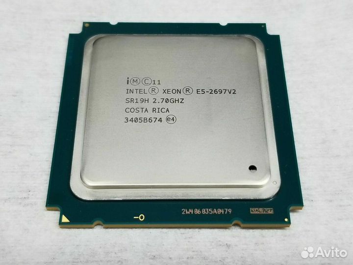 Топ. Xeon E5-2697 V2 2.7-3.5GHz. LGA2011 130w