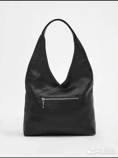 Сумка женская хобо натуральная кожа