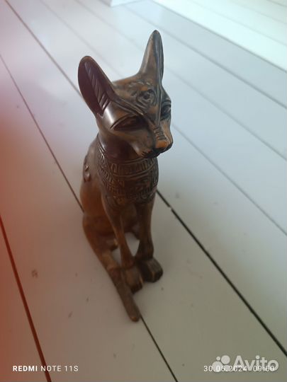 Египетская кошка статуэтка