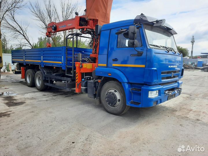КамАЗ 65117 с КМУ, 2021