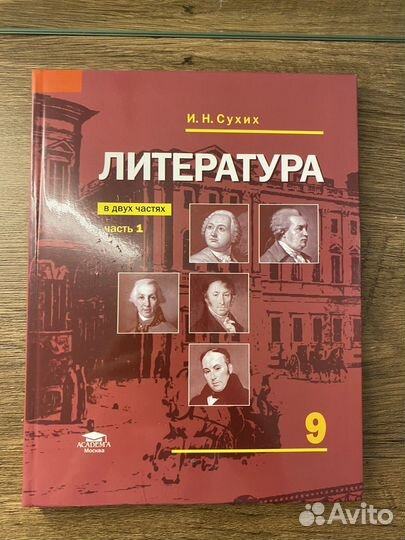 Учебник по литературе 9 класс Сухих