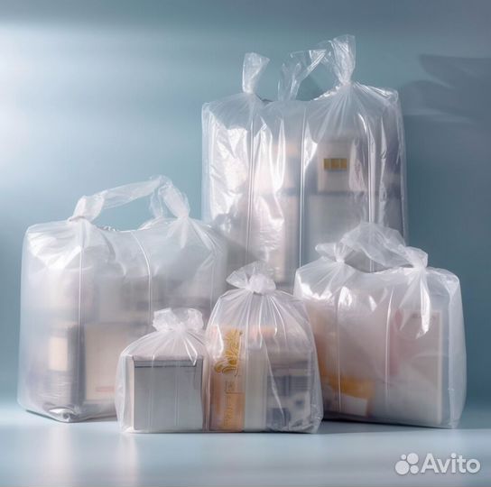 Прочный пакет, пвд, 85x85 см.,20 мкм