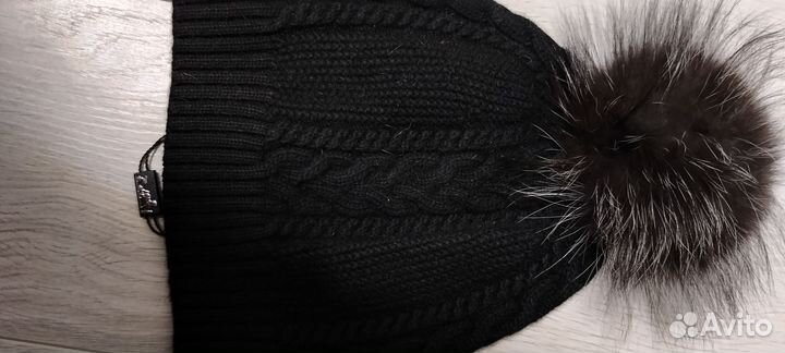 Шапка вязаная шерсть