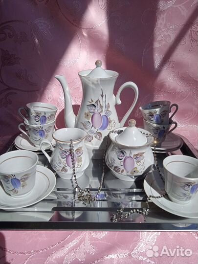 Раритетный кофейный сервиз 