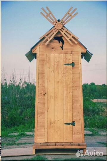 Уличный туалет домик с установкой хцн 093