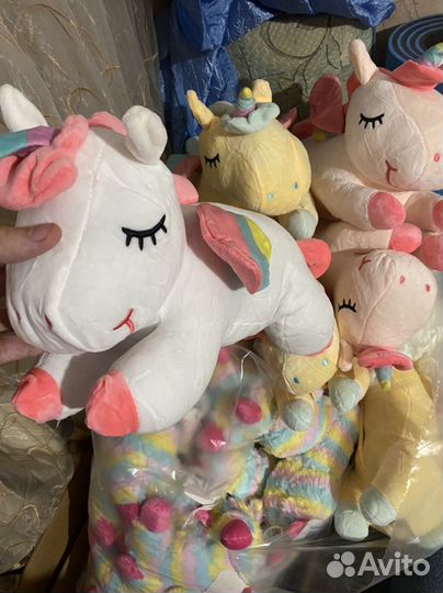 Мягкая игрушка единорог