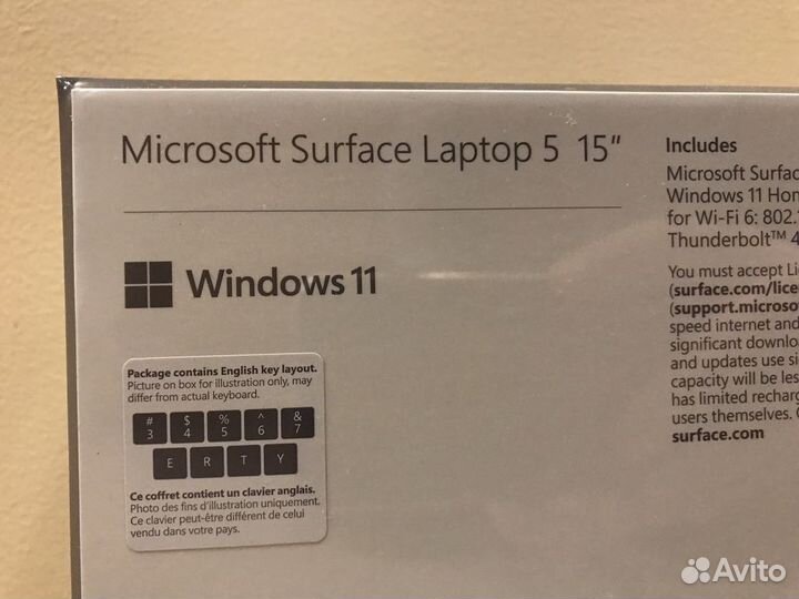 Surface Laptop 5 15” i7 16GB 512GB (новые)