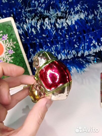 Елочные игрушки СССР