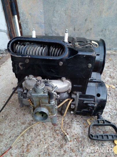 Двигатель на снегоход Рысь