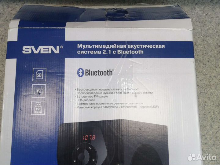 Блютуз мультимедийный центр Sven ms-2005