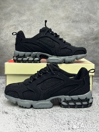 Кроссовки Nike Air Zoom Spiridon Cage 2 Black Grey