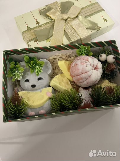 Мыло ручной работы подарок новый год