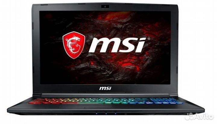 MSI 15.6 i7-7700HQ 4яд8пт GTX1050Ti/4 8Gb SSD+HDD