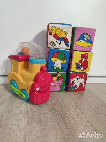 Развивающие игрушки пакетом