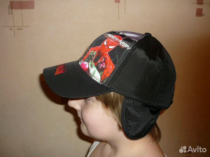 Кепка утепленная с ушками