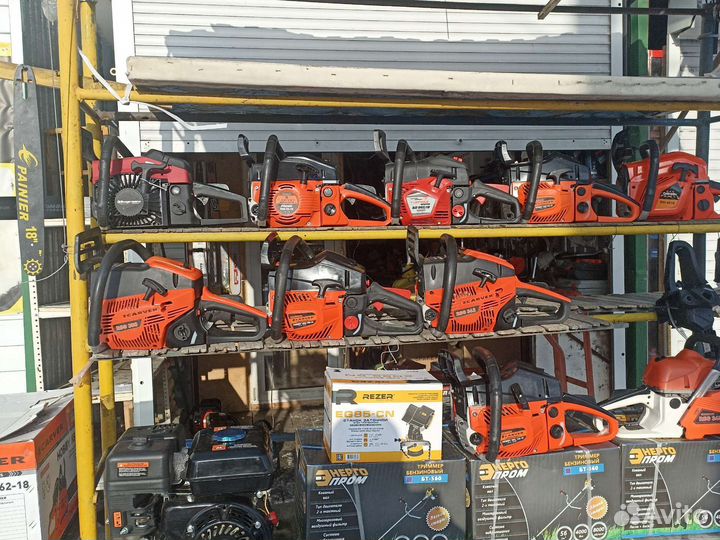 Ремонт и продажа бензопил и бензотримеров