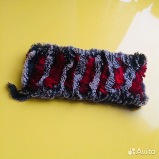 Меховая повязка на голову