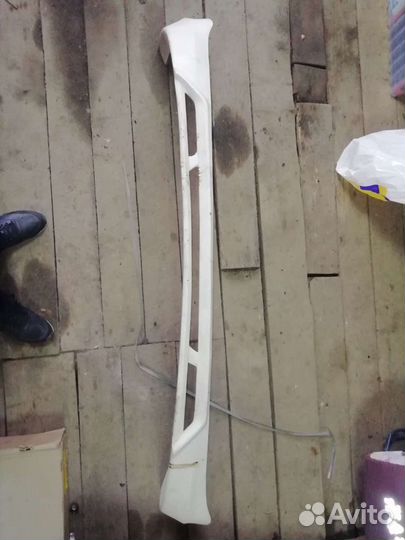 Губа на бампер хендай солярис