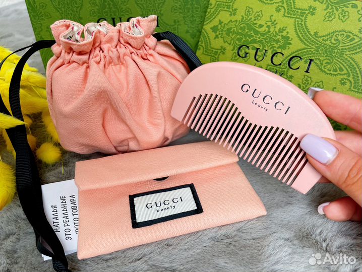 Гребень Gucci для волос расческа гуччи