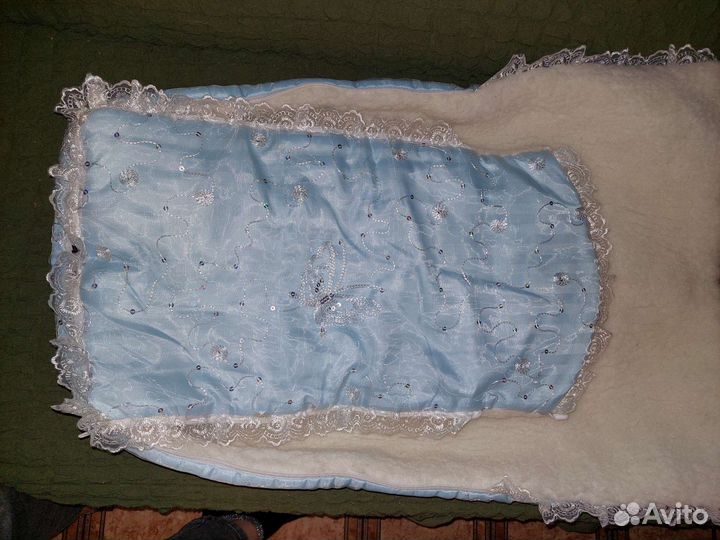 Конверт на выписку зимний на овчине