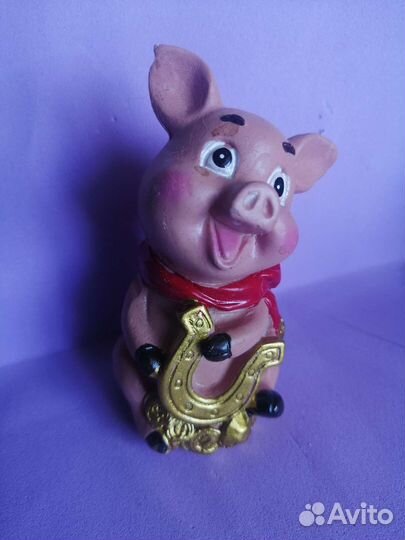 Статуэтка свинка, собачка