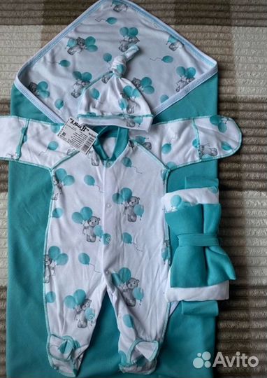 Конверт на выписку летний