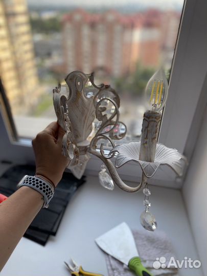 Люстра потолочная в классическом стиле