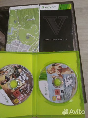 Grand Theft Auto 5 xbox 360 Лицензия