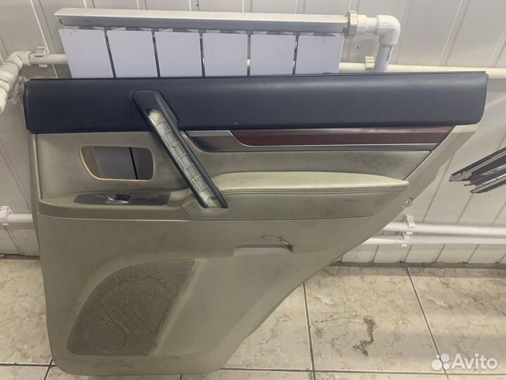 Обшивки дверей Pajero 4