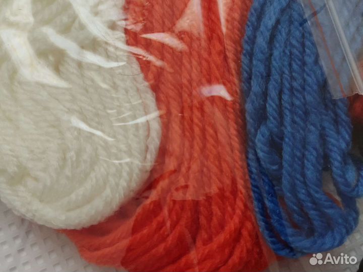 Набор для вышивки, подстаканники, пластик. канва