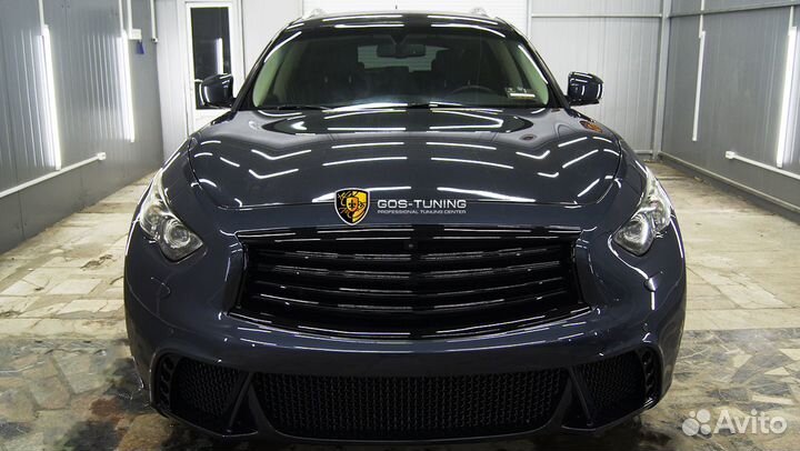 Тюнин обвес бампера на Infiniti FX QX 70