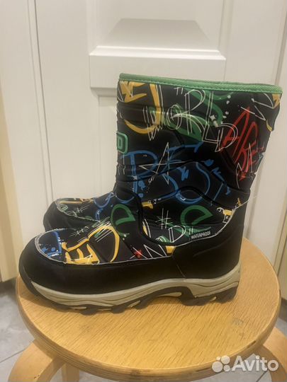 Сапоги зимние для мальчика 37