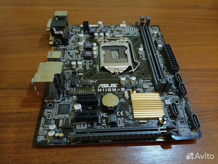Материнская плата asus h110m