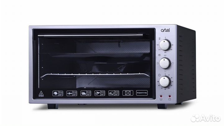 Мини-печь artel MD 4816 E черно-серая