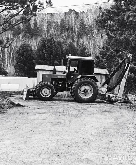 Бара траншеекопатель, экскаватор траншейный цепной