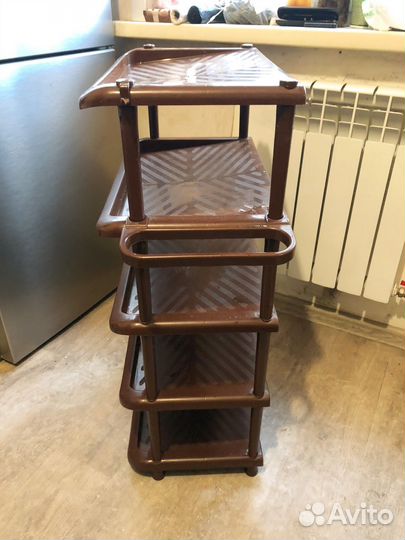 Этажерка для обуви пластиковая