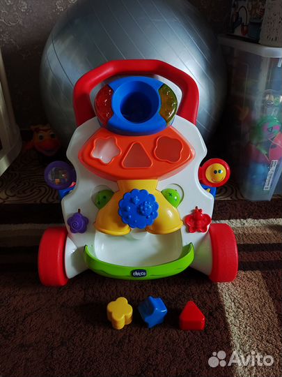 Ходунки каталка chicco
