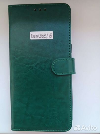 Чехол книжка на realme c3/5/5s/5i/6i