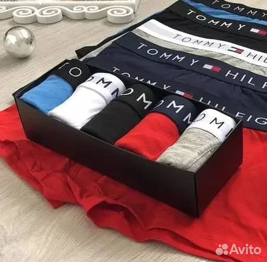 Трусы мужские tommy hilfiger боксеры хлопок